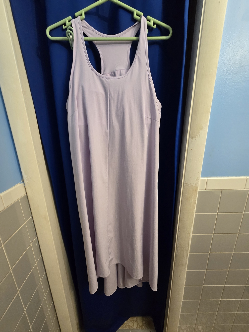 HALARA Lavender Racerback Flow Dress